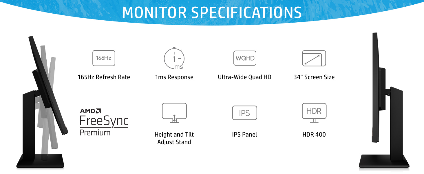 HP X34 Gaming Monitor